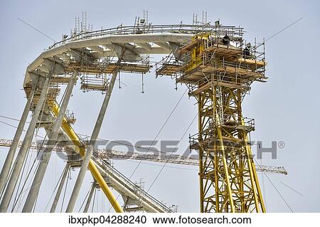 Baustelle des Khalifa International Stadium, Doha, Katar, Asien View Large Photo Image Stock Image - Baustelle des Khalifa International Stadium, Doha, Katar, Asien. Fotosearch