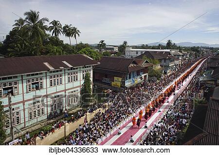 Buddhist monks in the Azarni Road, Bigboon Pilgrims' procession, Dhammakaya Foundation, aerial, Dawei, Tanintharyi Region, Myanmar, Asia *** IMPORTANT: Image may not be used in a negative context with the Dhammakaya temple *** View Large Photo Image Stock Image - Buddhist monks in the Azarni Road, Bigboon Pilgrims' procession, Dhammakaya Foundation, aerial, Dawei, Tanintharyi Region, Myanmar, Asia *** IMPORTANT: Image may not be used in a negative context with the Dhammakaya temple ***. Fotosearch