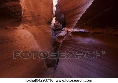 Bunte Sandsteinformation, Lower Antelope Canyon, Slot Canyon, Page, Arizona, USA, Nordamerika View Large Photo Image Stock Photograph - Bunte Sandsteinformation, Lower Antelope Canyon, Slot Canyon, Page, Arizona, USA, Nordamerika. Fotosearch