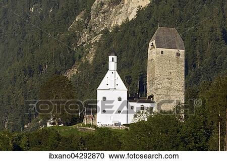 Burg Freundsberg, Schwaz, Tirol, Osterreich, Europa View Large Photo Image Stock Image - Burg Freundsberg, Schwaz, Tirol, Osterreich, Europa. Fotosearch