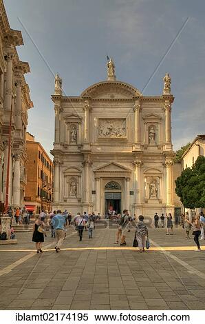 Chiesa San Rocco, Church of Saint Roch, Venice, Veneto, Italy, Europe View Large Photo Image Stock Photography - Chiesa San Rocco, Church of Saint Roch, Venice, Veneto, Italy, Europe. Fotosearch