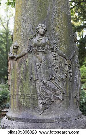 Dancing nymph, figure at the Euphrosyne monument by Friedrich Wilhlem Döll, Historical Cemetery, Weimar, Thuringia, Germany, Europe View Large Photo Image Stock Photo - Dancing nymph, figure at the Euphrosyne monument by Friedrich Wilhlem Döll, Historical Cemetery, Weimar, Thuringia, Germany, Europe. Fotosearch
