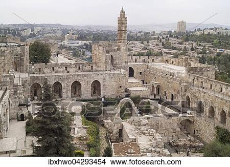 Davidszitadelle, Altstadt, Jerusalem, Israel, Asien View Large Photo Image Picture - Davidszitadelle, Altstadt, Jerusalem, Israel, Asien. Fotosearch