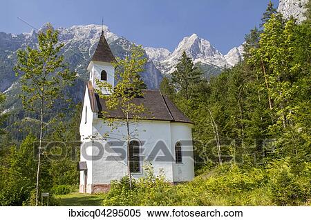 Dietl-Kapelle, Hinterstoder, Totes Gebirge, Oberosterreich, Osterreich, Europa View Large Photo Image Stock Photography - Dietl-Kapelle, Hinterstoder, Totes Gebirge, Oberosterreich, Osterreich, Europa. Fotosearch