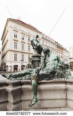 Donner Fountain or Providentia Fountain, Neuer Markt square, Inner City, Vienna, Austria, Europe View Large Photo Image Stock Photo - Donner Fountain or Providentia Fountain, Neuer Markt square, Inner City, Vienna, Austria, Europe. Fotosearch