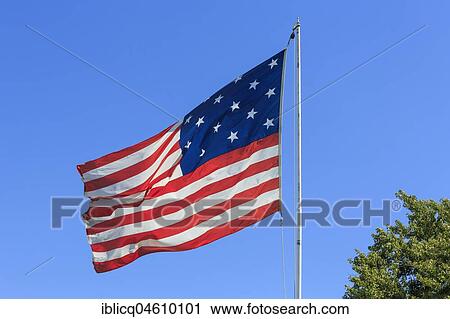 European Starling Spangled Banner, Flag USA from 1795-1818, Fort Erie, Ontario, Canada, North America View Large Photo Image Stock Image - European Starling Spangled Banner, Flag USA from 1795-1818, Fort Erie, Ontario, Canada, North America. Fotosearch
