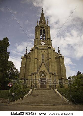 Evangelical Lutheran City Church, Bad Pyrmont, Lower Saxony, Germany, Europe View Large Photo Image Stock Photo - Evangelical Lutheran City Church, Bad Pyrmont, Lower Saxony, Germany, Europe. Fotosearch