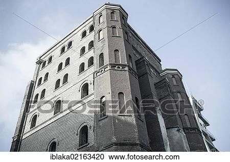 Stock Image - Ewald Colliery, Herten, Recklinghausen district, North Rhine-Westphalia, Germany, Europe. Fotosearch