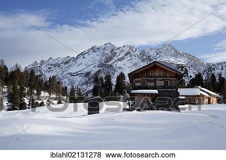 Stock Photo - Fanes Alp, St. Vigil, Alto Adige, South Tyrol, Italy, Europe. Fotosearch