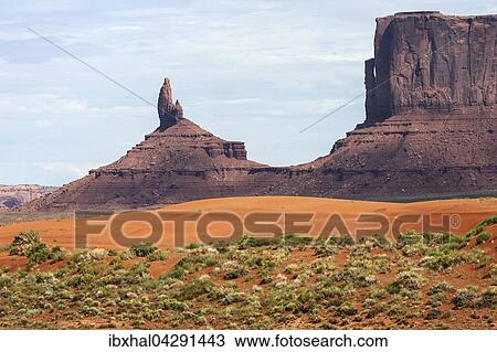 Felsformation und Sandflache im Monument Valley Navajo Tribal Park, Arizona, USA, Nordamerika View Large Photo Image Stock Image - Felsformation und Sandflache im Monument Valley Navajo Tribal Park, Arizona, USA, Nordamerika. Fotosearch