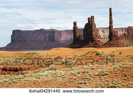 Felsformationen, Totem Pool und Yei Bi Chei, Monument Valley Navajo Tribal Park, Arizona, USA, Nordamerika View Large Photo Image Stock Photography - Felsformationen, Totem Pool und Yei Bi Chei, Monument Valley Navajo Tribal Park, Arizona, USA, Nordamerika. Fotosearch
