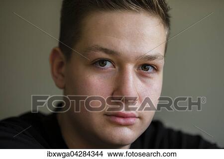 Funfzehnjahriger Junge, Portrait, nachdenklich, Deutschland, Europa View Large Photo Image Picture - Funfzehnjahriger Junge, Portrait, nachdenklich, Deutschland, Europa. Fotosearch
