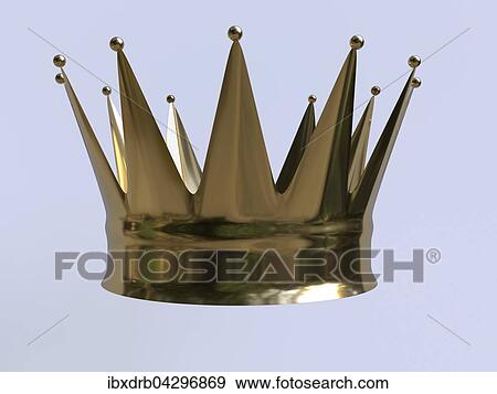 Goldene Krone, zwolfzackig View Large Photo Image Stock Photo - Goldene Krone, zwolfzackig. Fotosearch