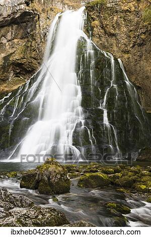 Gollinger Wasserfall, Golling, Tennengau, Salzburg, Osterreich, Europa View Large Photo Image Stock Photo - Gollinger Wasserfall, Golling, Tennengau, Salzburg, Osterreich, Europa. Fotosearch