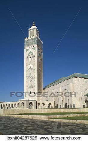 Hassan II Moschee, Casablanca, Grand Casablanca, Marokko, Afrika View Large Photo Image Stock Photograph - Hassan II Moschee, Casablanca, Grand Casablanca, Marokko, Afrika. Fotosearch