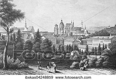 Historische Stadtansicht, Stahlstich, Aachen um 1835, Deutschland, Europa View Large Photo Image Stock Photo - Historische Stadtansicht, Stahlstich, Aachen um 1835, Deutschland, Europa. Fotosearch