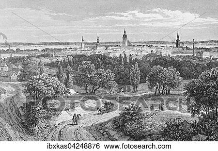 Historische Stadtansicht, Stahlstich, Hannover um 1840, Niedersachsen, Deutschland, Europa View Large Photo Image Stock Photograph - Historische Stadtansicht, Stahlstich, Hannover um 1840, Niedersachsen, Deutschland, Europa. Fotosearch