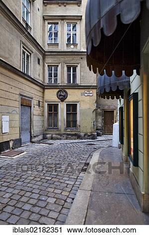 Stock Image - Kleeblattgasse street, Inner City, Vienna, Austria, Europe. Fotosearch
