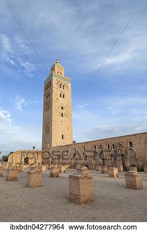 Koutoubia-Moschee in Marrakesch, Marokko, Afrika View Large Photo Image Picture - Koutoubia-Moschee in Marrakesch, Marokko, Afrika. Fotosearch