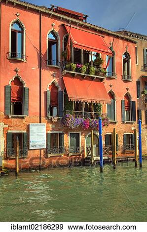 Mansion on the Grand Canal, planned for thermal renovation, Venice, Veneto, Italy, Europe View Large Photo Image Stock Photo - Mansion on the Grand Canal, planned for thermal renovation, Venice, Veneto, Italy, Europe. Fotosearch