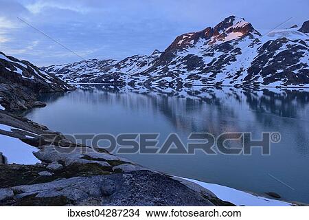 Morgen am Sammileq-Fjord, Ammassalik Insel, Gronland, Nordamerika View Large Photo Image Picture - Morgen am Sammileq-Fjord, Ammassalik Insel, Gronland, Nordamerika. Fotosearch
