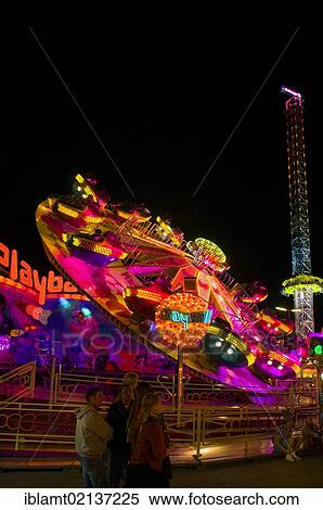 Oktoberfest, Wiesn, Playball, a rotating amusement ride at night, Munich, Bavaria, Germany, Europe View Large Photo Image Stock Photography - Oktoberfest, Wiesn, Playball, a rotating amusement ride at night, Munich, Bavaria, Germany, Europe. Fotosearch