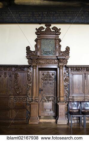 Ornately decorated portal in the upper town hall, festival room in the historic town hall, UNESCO World Heritage Site, Bremen, Germany, Europe View Large Photo Image Stock Photo - Ornately decorated portal in the upper town hall, festival room in the historic town hall, UNESCO World Heritage Site, Bremen, Germany, Europe. Fotosearch
