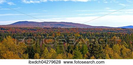Panorama, Berge, Herbstfarben, Eastern Townships, Foster, Quebec, Kanada, Nordamerika View Large Photo Image Stock Photo - Panorama, Berge, Herbstfarben, Eastern Townships, Foster, Quebec, Kanada, Nordamerika. Fotosearch