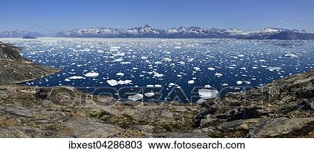 Panoramablick uber den Sermilik Fjord, Ostgronland, Gronland, Nordamerika View Large Photo Image Stock Image - Panoramablick uber den Sermilik Fjord, Ostgronland, Gronland, Nordamerika. Fotosearch