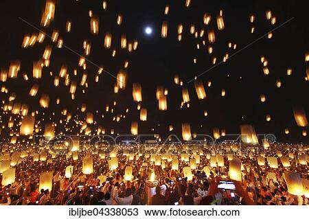 People letting sky lanterns rise, light and peace festival, World Peace Festival the Dhammakaya Foundation, Dawei, Tanintharyi Region, Myanmar, Asia *** IMPORTANT: Image may not be used in a negative context with the Dhammakaya temple *** View Large Photo Image Stock Image - People letting sky lanterns rise, light and peace festival, World Peace Festival the Dhammakaya Foundation, Dawei, Tanintharyi Region, Myanmar, Asia *** IMPORTANT: Image may not be used in a negative context with the Dhammakaya temple ***. Fotosearch