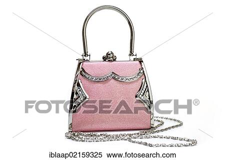 Pink handbag with rhinestones View Large Photo Image Stock Photography - Pink handbag with rhinestones. Fotosearch