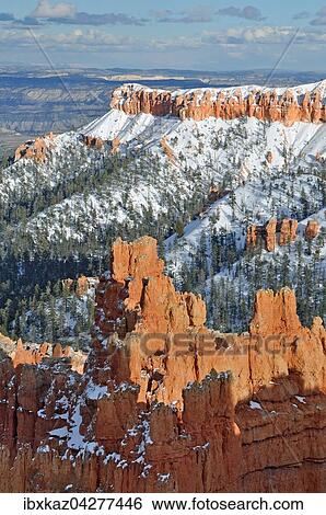 Pinnacles, Felsnadeln am Bryce Amphitheater mit Schnee, Bryce-Canyon-Nationalpark, Colorado-Plateau, Utah, USA, Nordamerika View Large Photo Image Stock Photograph - Pinnacles, Felsnadeln am Bryce Amphitheater mit Schnee, Bryce-Canyon-Nationalpark, Colorado-Plateau, Utah, USA, Nordamerika. Fotosearch
