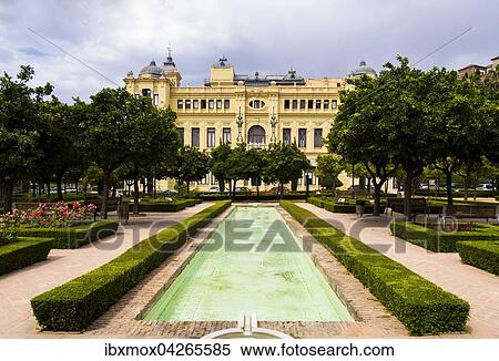 Rathaus, Malaga, Provinz Malaga, Andalusien, Spanien, Europa View Large Photo Image Stock Photography - Rathaus, Malaga, Provinz Malaga, Andalusien, Spanien, Europa. Fotosearch