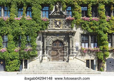 Rathaus, UNESCO Weltkulturerbe, Quedlinburg, Harz, Sachsen-Anhalt, Deutschland, Europa View Large Photo Image Stock Photo - Rathaus, UNESCO Weltkulturerbe, Quedlinburg, Harz, Sachsen-Anhalt, Deutschland, Europa. Fotosearch