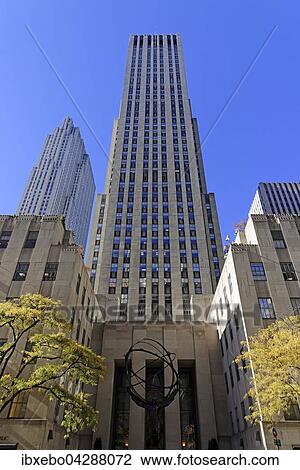 Rockefeller Center, Manhattan, New York, USA, Nordamerika View Large Photo Image Stock Image - Rockefeller Center, Manhattan, New York, USA, Nordamerika. Fotosearch