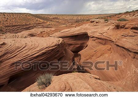 Sandsteinformation, Ausblick in den Lower Antelope Canyon, Slot Canyon, Page, Arizona, USA, Nordamerika View Large Photo Image Stock Image - Sandsteinformation, Ausblick in den Lower Antelope Canyon, Slot Canyon, Page, Arizona, USA, Nordamerika. Fotosearch