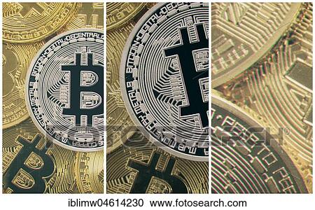 Symbol image turbulence stock market crash digital currency, silver among gold physical coins Bitcoin View Large Photo Image Stock Image - Symbol image turbulence stock market crash digital currency, silver among gold physical coins Bitcoin. Fotosearch