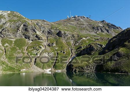 The Oncet Lake, Pic Du Midi, Hautes Pyrenees, France View Large Photo Image Stock Photo - The Oncet Lake, Pic Du Midi, Hautes Pyrenees, France. Fotosearch