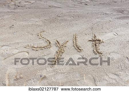 The word "Sylt" is written in the sand on the beach, Sylt island, North Friesland district, Schleswig-Holstein, Germany, Europe View Large Photo Image Stock Photo - The word "Sylt" is written in the sand on the beach, Sylt island, North Friesland district, Schleswig-Holstein, Germany, Europe. Fotosearch