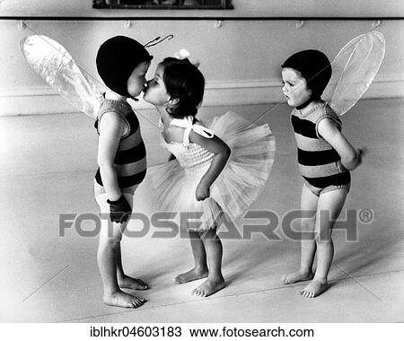 Three girls dressed up as bees, England, Great Britain View Large Photo Image Stock Image - Three girls dressed up as bees, England, Great Britain. Fotosearch