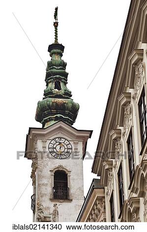 Townhall in Steyr, Upper Austria, Austria, Europe View Large Photo Image Stock Image - Townhall in Steyr, Upper Austria, Austria, Europe. Fotosearch