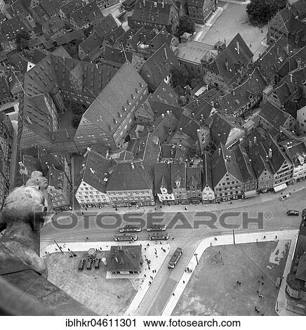 View from Freiburg Cathedral to the Old Town, Freiburg Cathedral, ca. 1950, Freiburg, Germany, Europe View Large Photo Image Stock Image - View from Freiburg Cathedral to the Old Town, Freiburg Cathedral, ca. 1950, Freiburg, Germany, Europe. Fotosearch