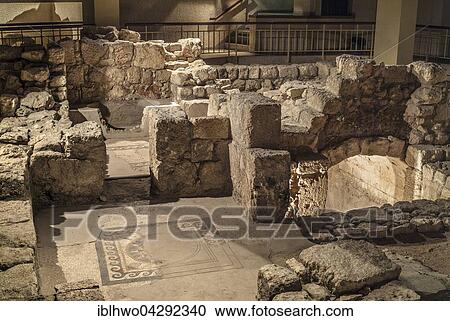 Archaeological Museum Wohl, excavations, 1st century, Jewish historic centre, Hurva Square, Jerusalem, Israel, Asia View Large Photo Image Stock Image - Archaeological Museum Wohl, excavations, 1st century, Jewish historic centre, Hurva Square, Jerusalem, Israel, Asia. Fotosearch