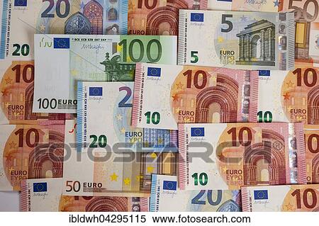 Stock Photography - Bank notes, euros. Fotosearch