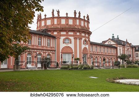 Biebrich Palace, baroque building, Wiesbaden, Hesse, Germany, Europe View Large Photo Image Stock Photograph - Biebrich Palace, baroque building, Wiesbaden, Hesse, Germany, Europe. Fotosearch