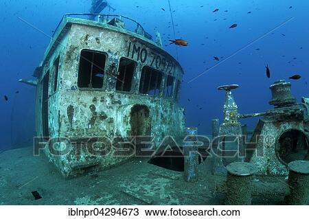 Bridge, Shipwreck, fishing boat Constandis, sunk for divers, underwater reserve Dasoudi, Limassol, Mediterranean, Cyprus, Europe View Large Photo Image Stock Image - Bridge, Shipwreck, fishing boat Constandis, sunk for divers, underwater reserve Dasoudi, Limassol, Mediterranean, Cyprus, Europe. Fotosearch