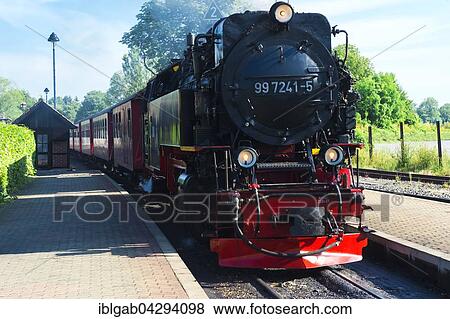 Brockenbahn, Brocken Railway, arriving at Wernigerode station, Wernigerode, Harz, Saxony-Anhalt, Germany, Europe View Large Photo Image Stock Photo - Brockenbahn, Brocken Railway, arriving at Wernigerode station, Wernigerode, Harz, Saxony-Anhalt, Germany, Europe. Fotosearch