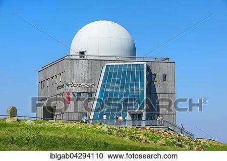Brockenhaus Museum Brocken Harz Saxony Anhalt Germany Europe