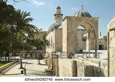 Buildings on the Temple Mount, Jerusalem, Israel, Asia View Large Photo Image Stock Photography - Buildings on the Temple Mount, Jerusalem, Israel, Asia. Fotosearch