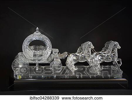 Carriage made of crystal, House of Waterford Crystal, Waterford, Ireland, Europe View Large Photo Image Stock Photo - Carriage made of crystal, House of Waterford Crystal, Waterford, Ireland, Europe. Fotosearch